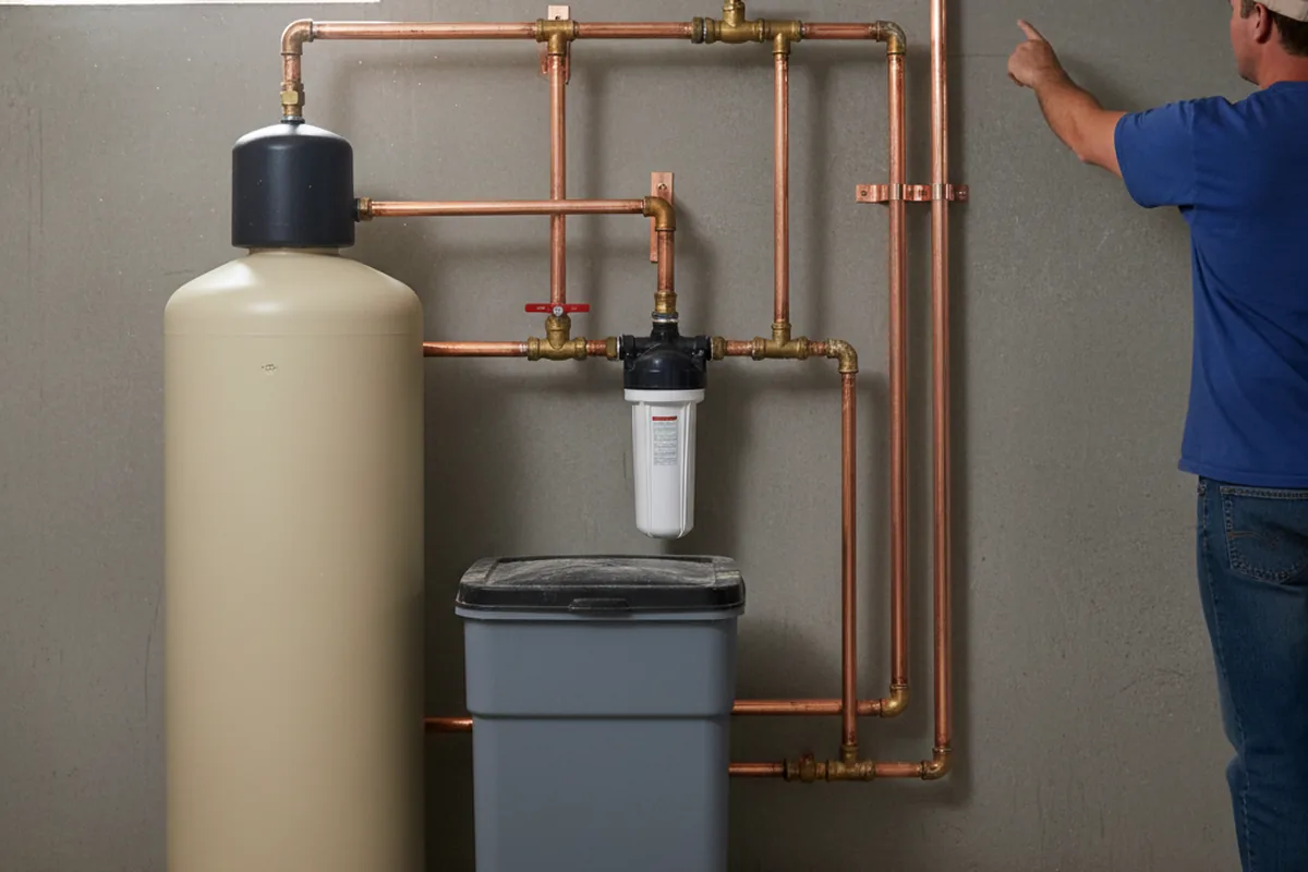 Whole-house water treatment system installed in Walnut Grove